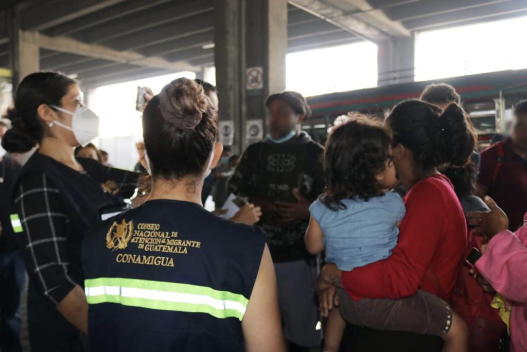 CONAMIGUA SUPERVISA ATENCIÓN A MIGRANTES VENEZOLANOS QUE PERMANECEN EN CENTRA SUR