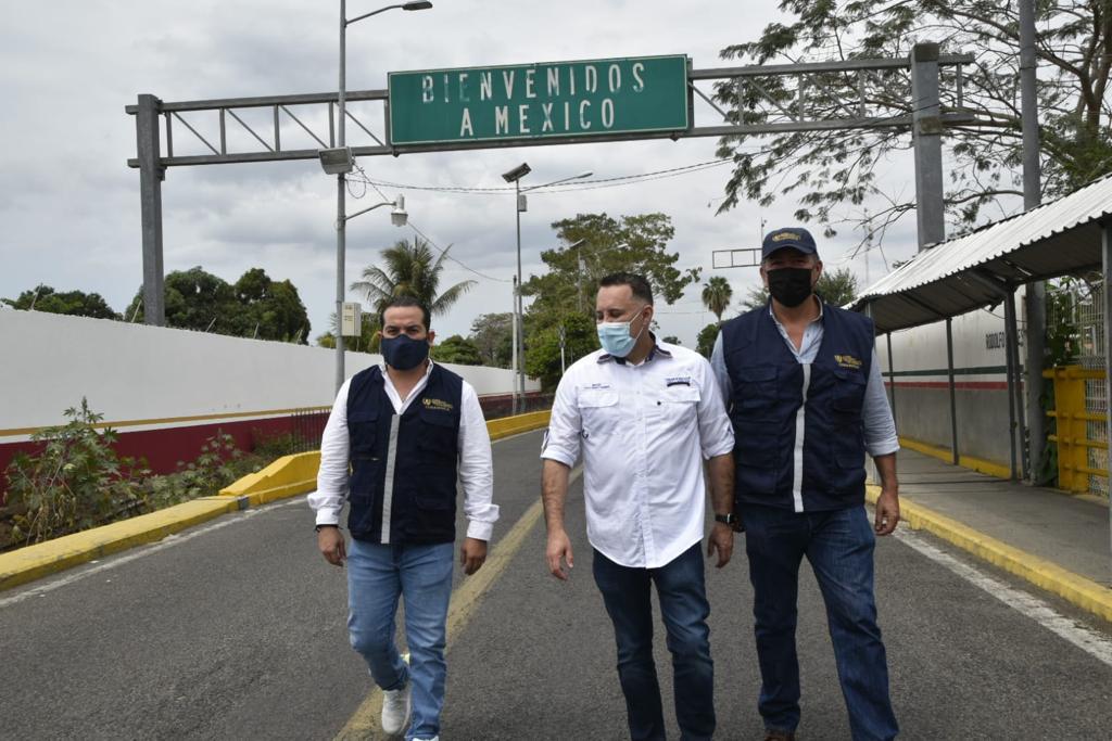 SECRETARIO EJECUTIVO DEL CONAMIGUA JUNTO AL DIPUTADO CARLOS ROBERTO CALDERÓN REALIZAN RECORRIDO POR ZONA FRONTERIZA TECÚN UMÁN, SAN MARCOS